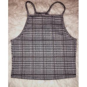 Checkered tank top